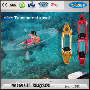 100% Transparent Kayak Single / Double Seats
